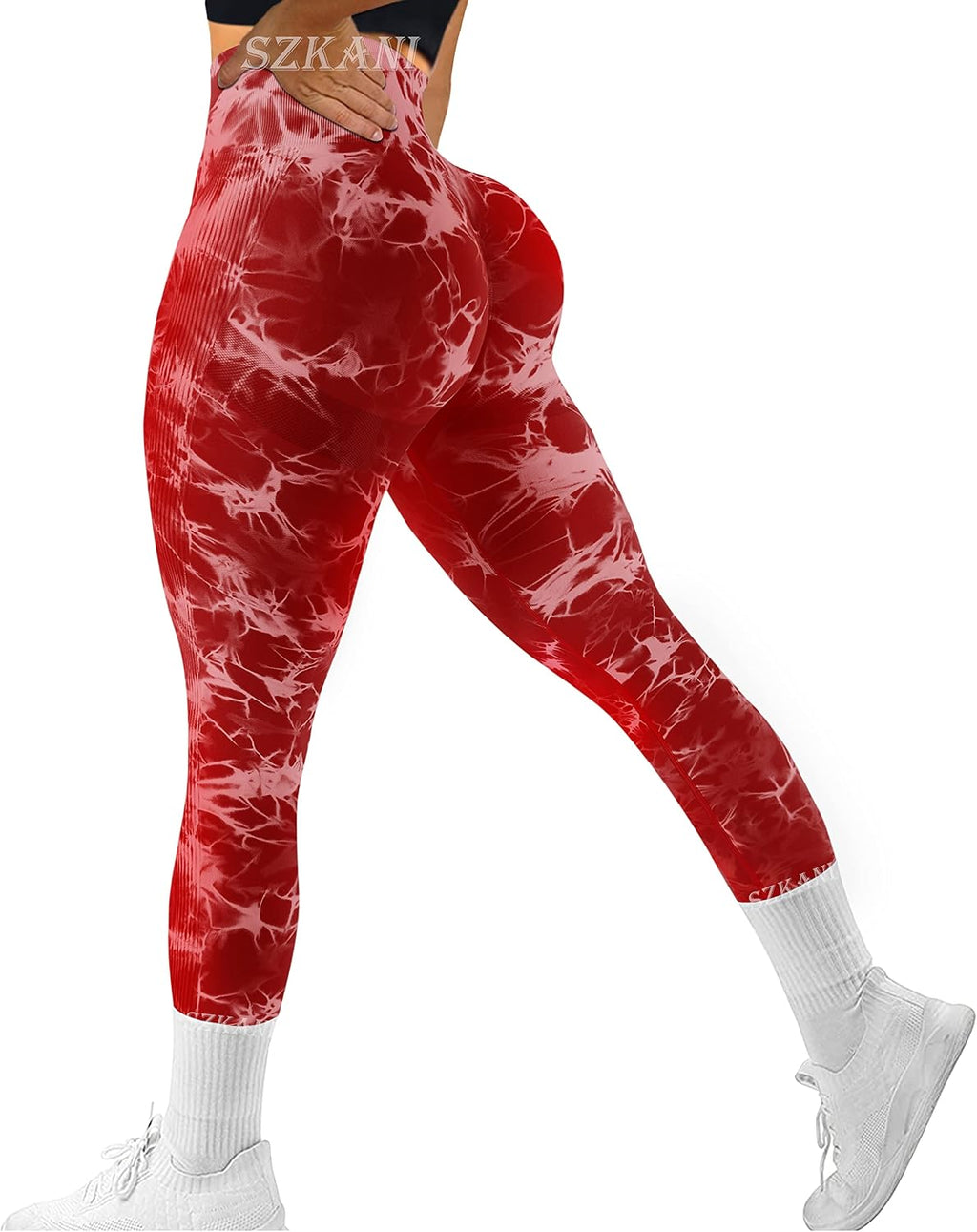 Butt Lifting Leggings for Women Booty High Waisted Workout Yoga Pants Scrunch Butt Gym Seamless Booty Tight