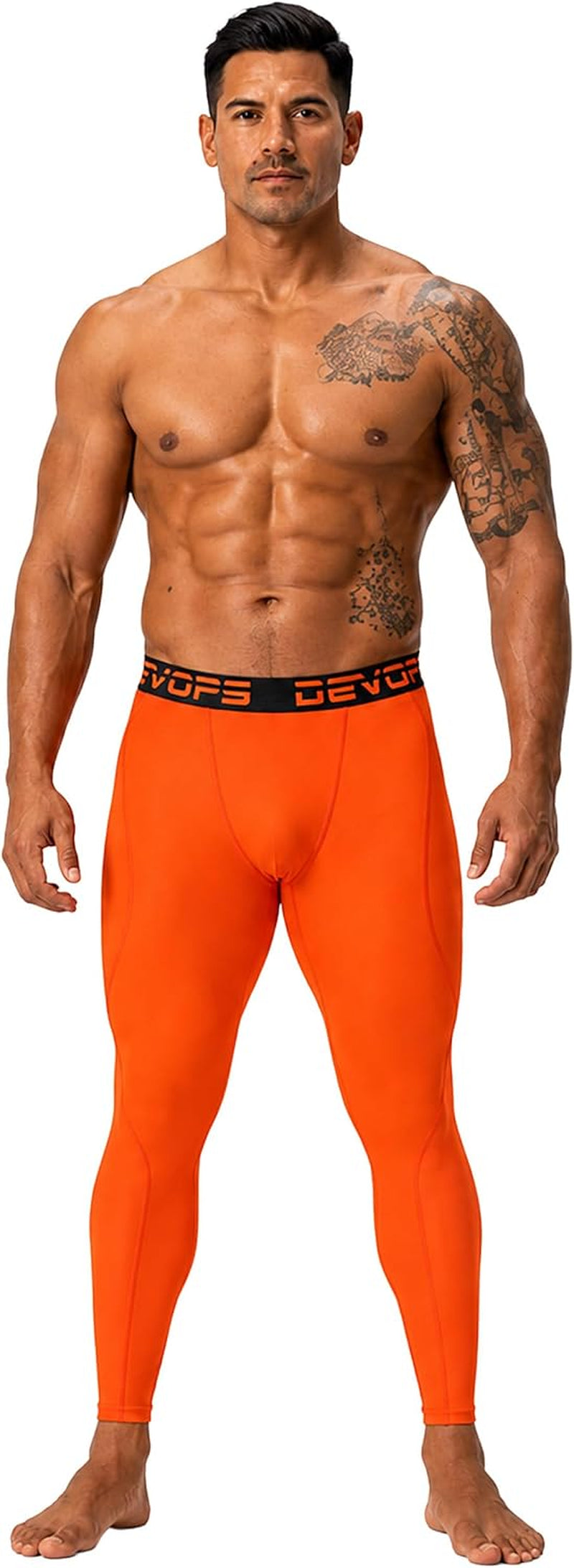2-3 Pack Men'S Compression Pants Leggings Tights Pocket/Non-Pocket