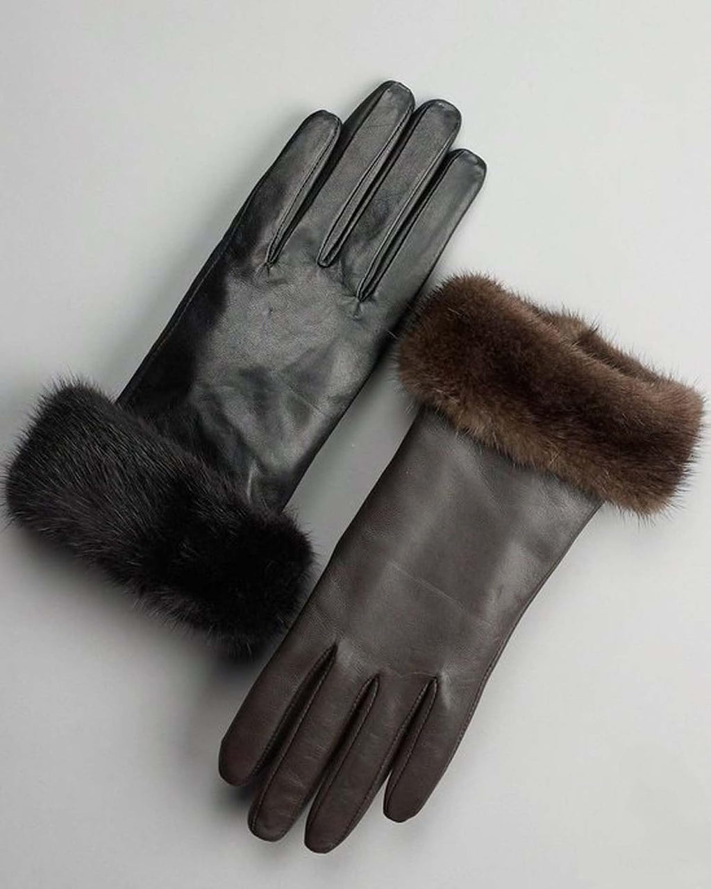 Leather Glove-Gloves-Women’S Lambskin Leather Handwear with Cashmere Lining –Soft, Warm Winter Dress & Driving Accessory