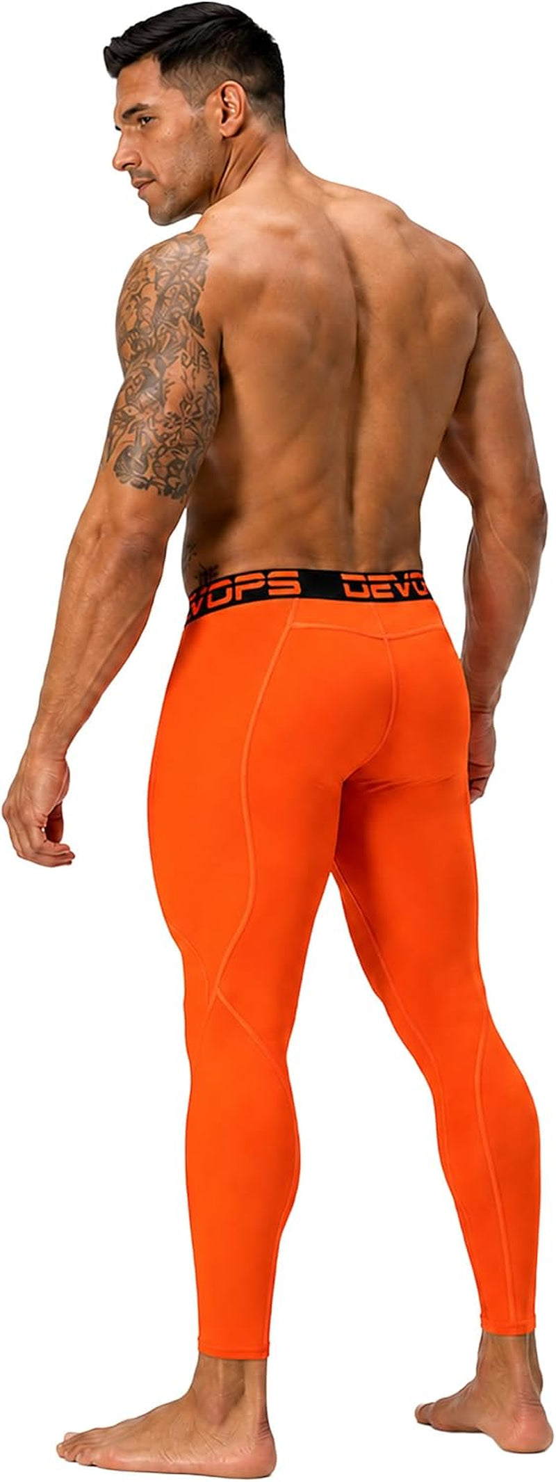 2-3 Pack Men'S Compression Pants Leggings Tights Pocket/Non-Pocket